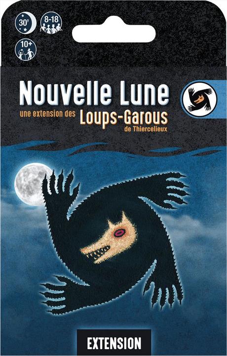 Immagine prodotto Asmodée Loups Garous Nouvelle Lune (Francese, 8 - 18 Giocatori)