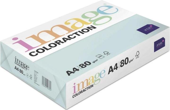 Actual product image Antalis Copy paper Image Coloraction A4, light blue, 500 sheets (80 g/m², 500 x, A4)
