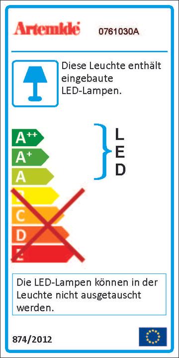 Energie-Label Artemide Tolomeo Mega Table Body Lamp (3353 lm)