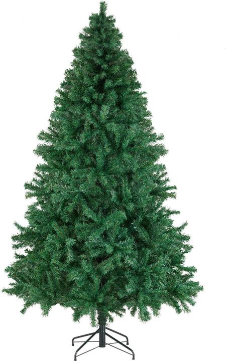 tectake Künstlicher Weihnachtsbaum Dasher, naturgetreue Optik (230 cm)