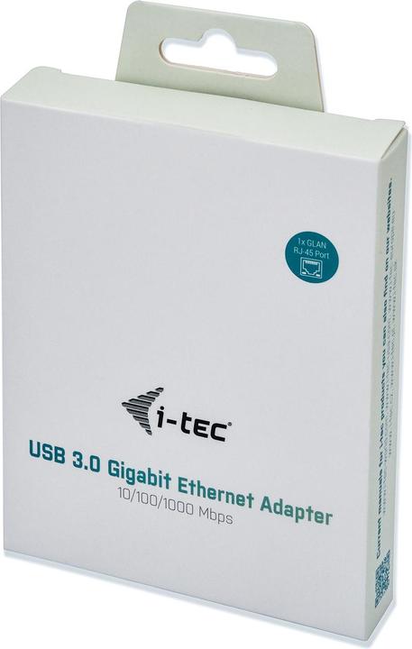 Produktbild i-tec USB 3.0 Metal GLAN Adapter (USB 3.0, RJ45 (1x))