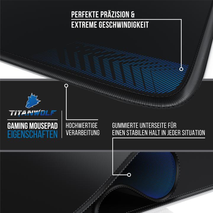 Immagine prodotto Titanwolf Tappetino per mouse da gioco (XXL)