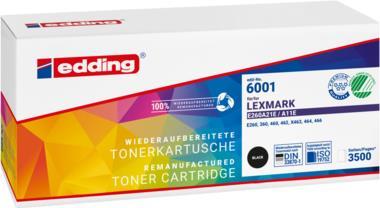 Actual product image Edding Toner 18-6001 like Lexmark E260A21E black - toner unit (FC)