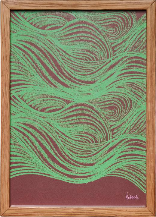 Image du produit Hübsch Hello Frame 21x30 Nature