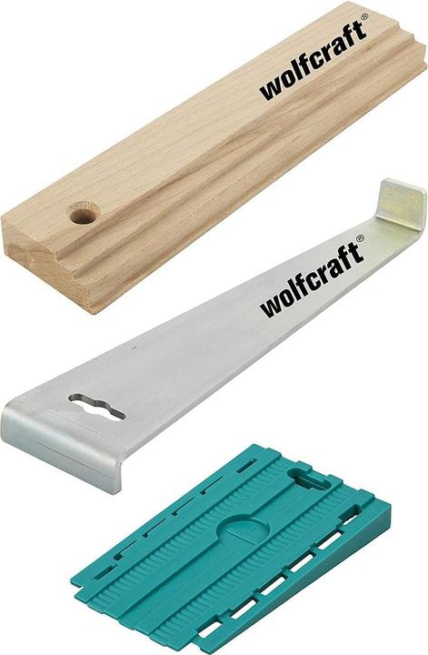 wolfcraft Laminat-/Designboden Verlege Set (Verlegeset)