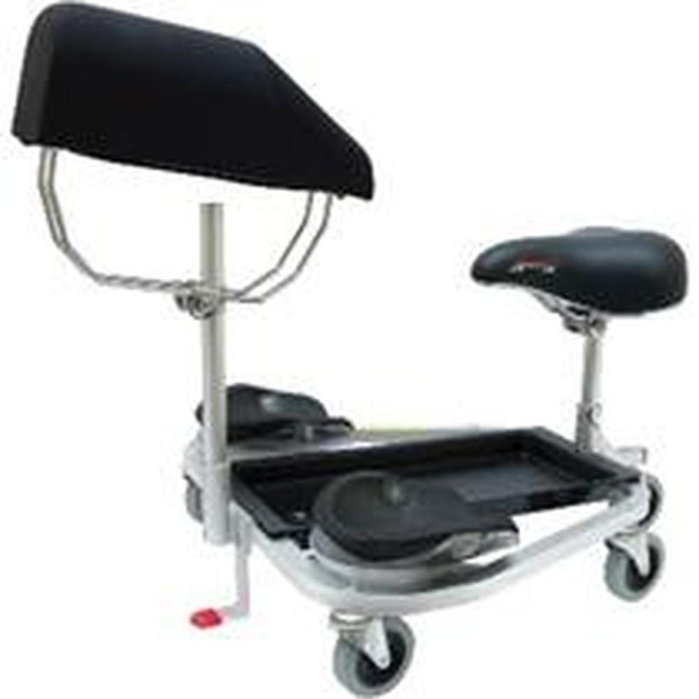 Marshalltown, Carrello di trasporto, Racatac Tiler Support with Chest Rest 76mm Wheels