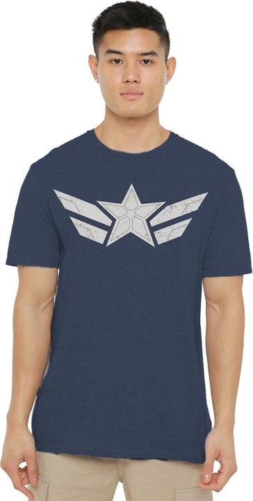 Immagine prodotto Captain America Maglietta Stella Adulto Unisex (XXL)