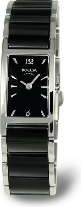 Image du produit Boccia 3201-02 Montre femme céramique titane 19mm 5ATM (Horloge analogique, 19 mm)