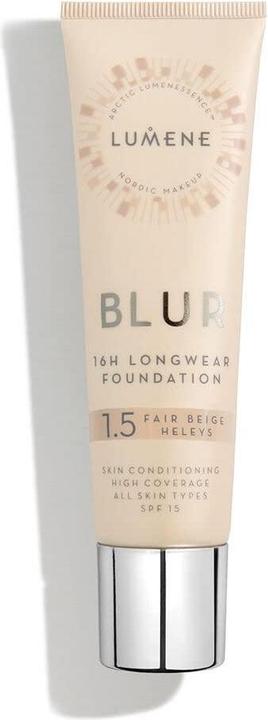 Lumene ur smoothing foundation for all skin types SPF15 1.5 Fair Beige 30ml (Fair Beige)