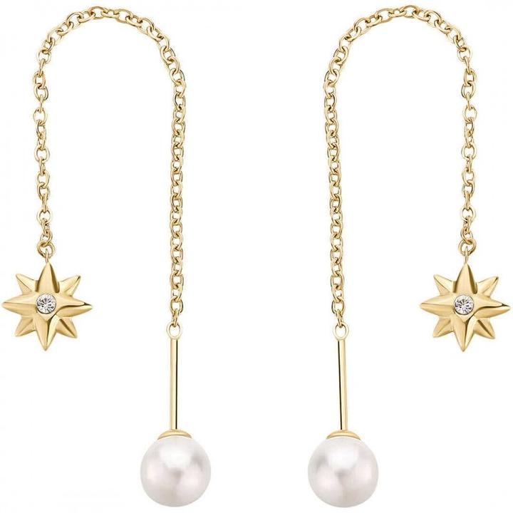 Immagine prodotto Brosway - Charming Shell Chakra Pearl Chain Earrings BHKE185 (Carapace)