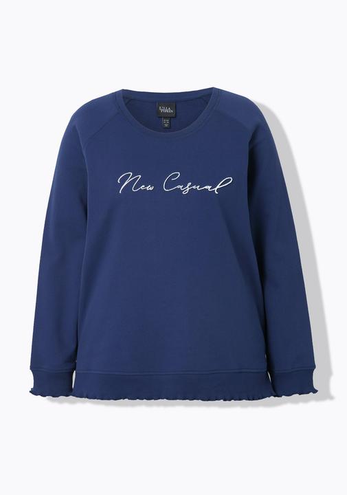 Produktbild Ulla Popken Sweatshirt, New Casual, Rundhals, Langarm (42, 44)