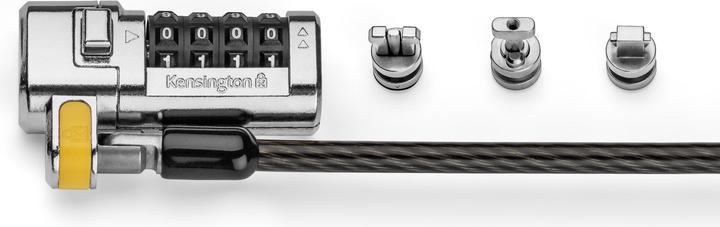 Produktbild Kensington ClickSafe® Universelles 3-in-1 Kombinationsschloss – Master Coded