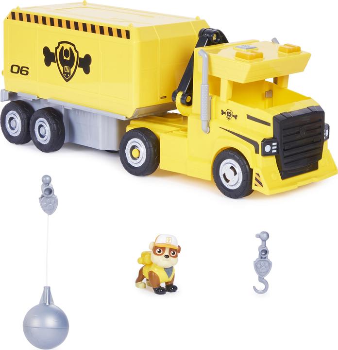 Actual product image Spin Master Paw Patrol Big Truck Pups Rubble's Mega Truck