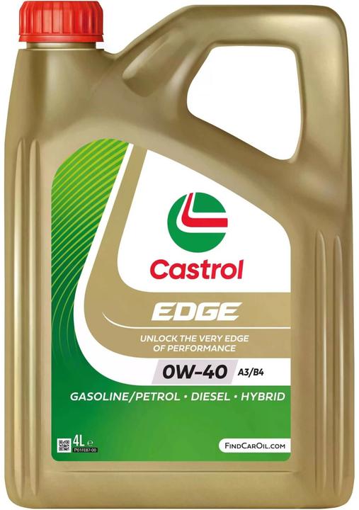 Immagine prodotto Castrol Olio motore EDGE 0W-40 Titanium A3/B4, 4 l (4 l, SAE 0W-40)
