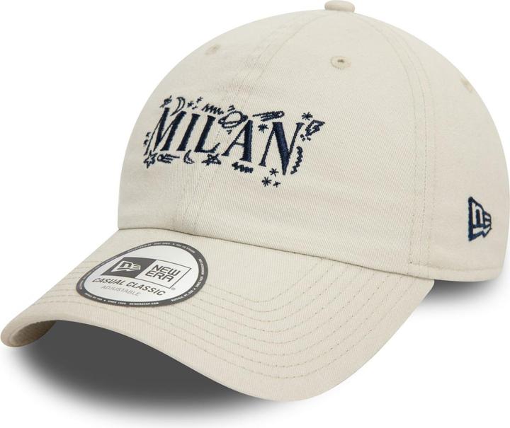 Image du produit New Era 9Twenty Adjustable Cap - SCRIBBLE AC Mailand beige