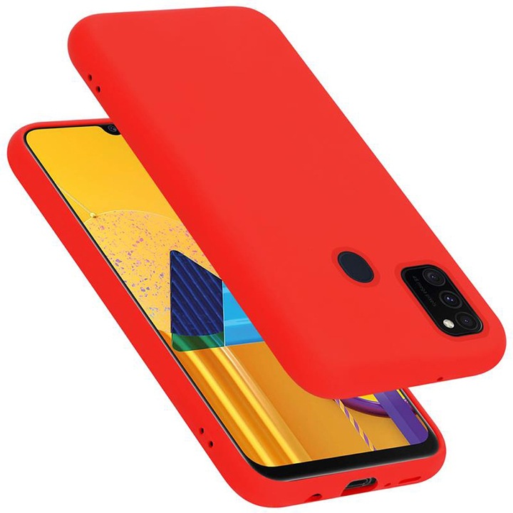 Actual product image Cadorabo TPU Liquid Silicone Case Cover (Samsung Galaxy M30s)