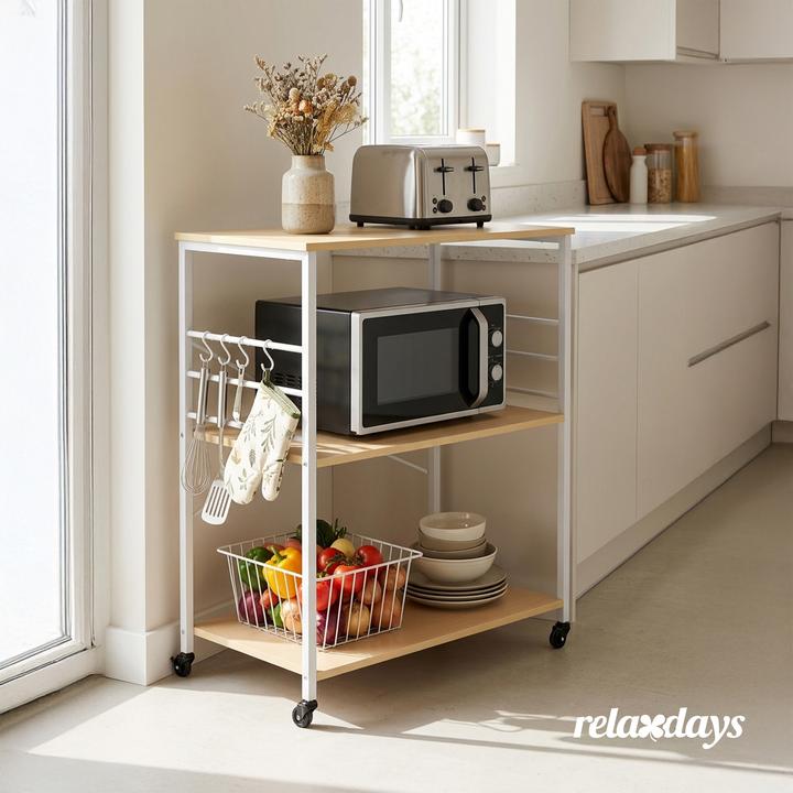Produktbild Relaxdays Küchenrollwagen