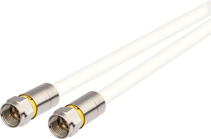 Actual product image Kathrein ETF 400/S connection cable 0.4m screwable 105dB class A+ (105 dB, Antenna cable)