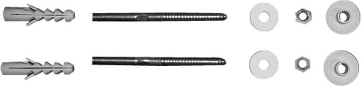 Produktbild Duravit Befestigung für Waschtische weiss