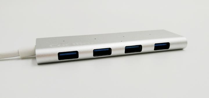 Produktbild CoolBox COO-HUC4U3 (USB-C, 4 Ports)