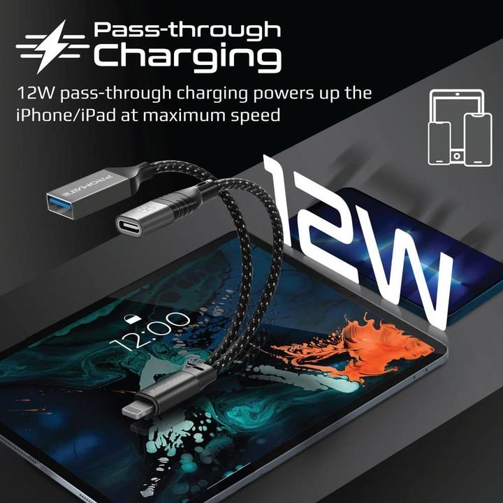 Actual product image ProMate OTGLink-i OTG Media Adapter Apple (Lightning, USB-C)