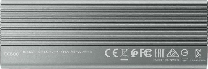 Actual product image Adata Externe SSD M.2 Gehäuse EC680 USB3.2C 10Gbps (M.2)