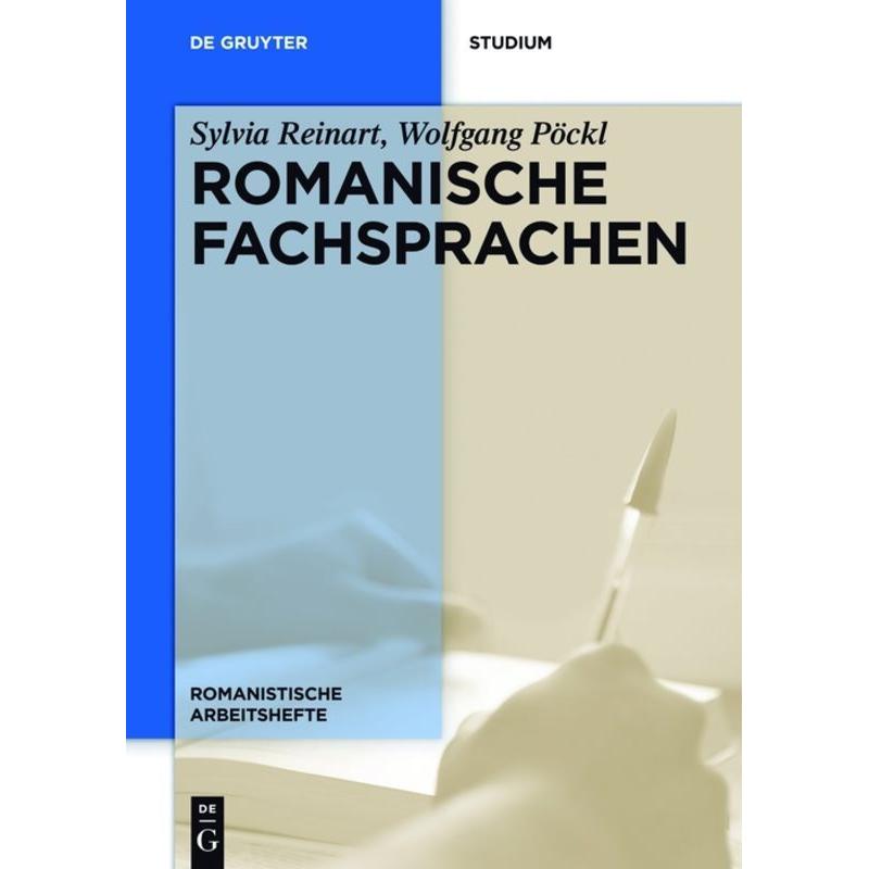 Reinart:Romanische Fachsprachen, Sachbücher von Wolfgang Pöckl, Sylvia Reinart