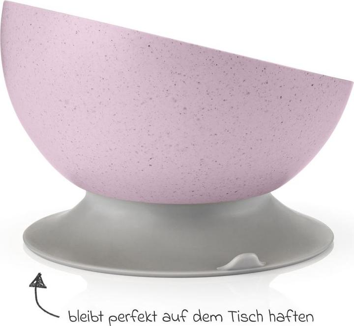 Actual product image Reer Growing Bowl with suction cup pink