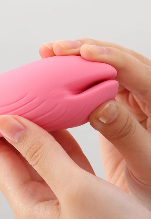 Actual product image Tenga iroha+ yoru by - quiet and very strong vibrator, soft-touch silicone, nadeshiko (pink)