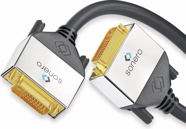 Produktbild Sonero Kabel DVI-D - DVI-D, 3 m (3 m)