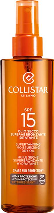 Collistar Supertanning Dry Oil (Suntan oil, SPF 15, 200 ml, 150 g)