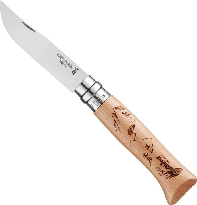 Image du produit Opinel No 08 GRAVURE RANDO Couteau de poche (8.50 cm)