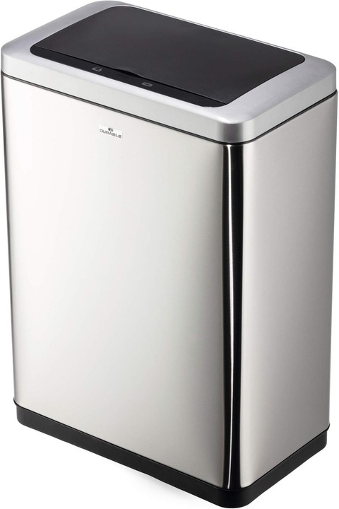 Produktbild Durable Sensor Abfalleimer NO TOUCH DUO 2x20l silber (40 l)