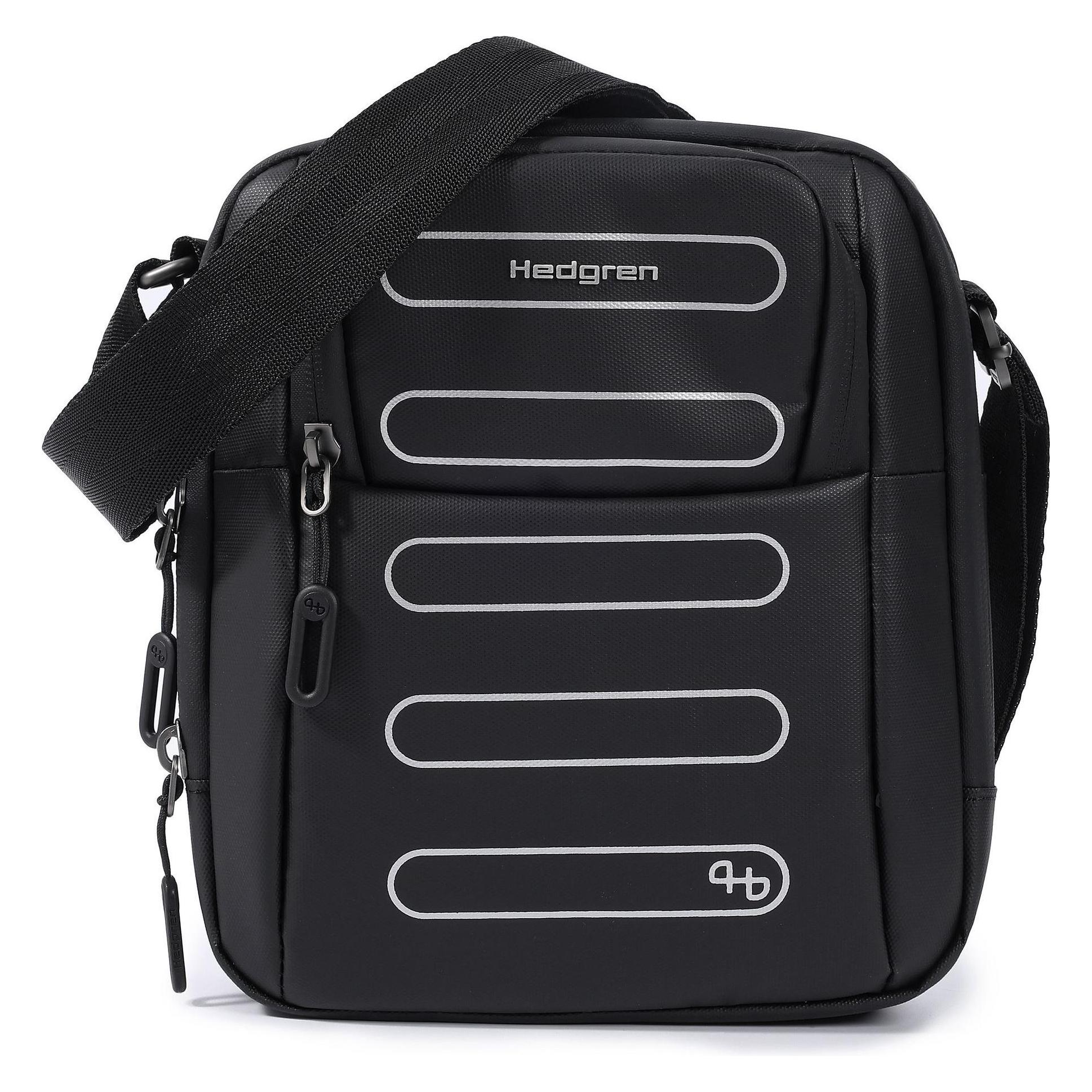 Hedgren, Unisex, Handtasche, Comby Performance Mini Bag Umhängetasche Rfid Schutz 18 Cm, Schwarz