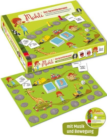 Actual product image Mahli - the language development game (German)