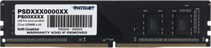 Actual product image Patriot MEMORY DIMM 8GB DDR5-5600/PSD58G560081 (1 x 8GB, 5600 MHz, DDR5 RAM, DIMM)
