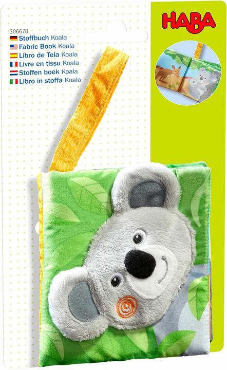 Actual product image Haba Fabric boek Koala (Dutch, English)