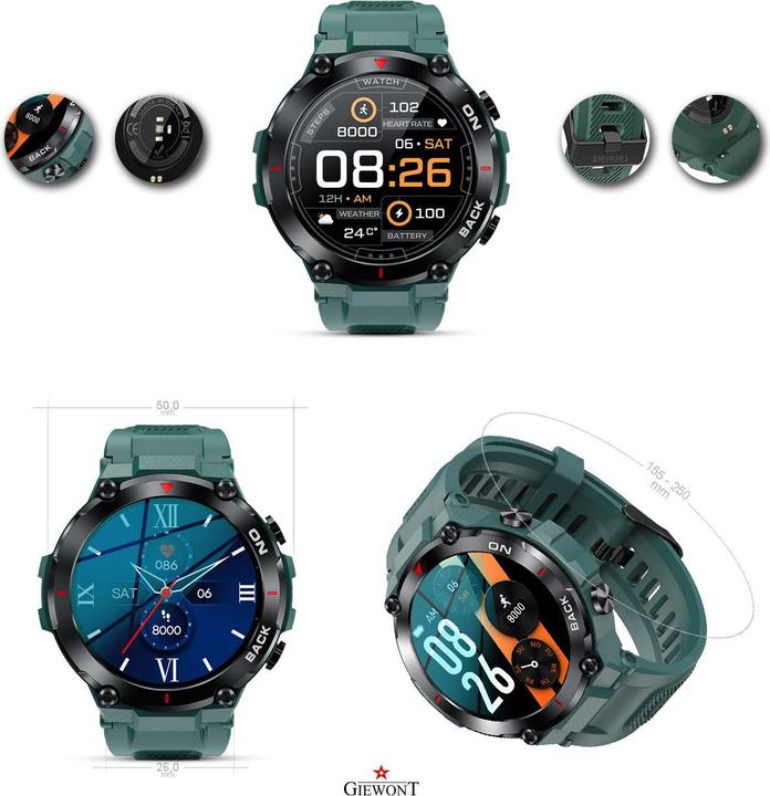 Produktbild Giewont Smartwatch GW460-2 Grün