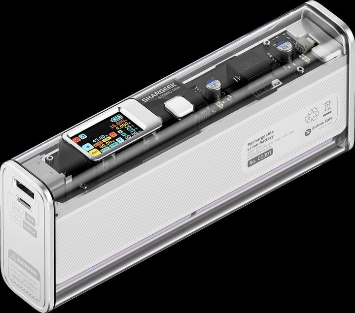 Actual product image Sharge 130 (20000 mAh, 100 W, 74 Wh)