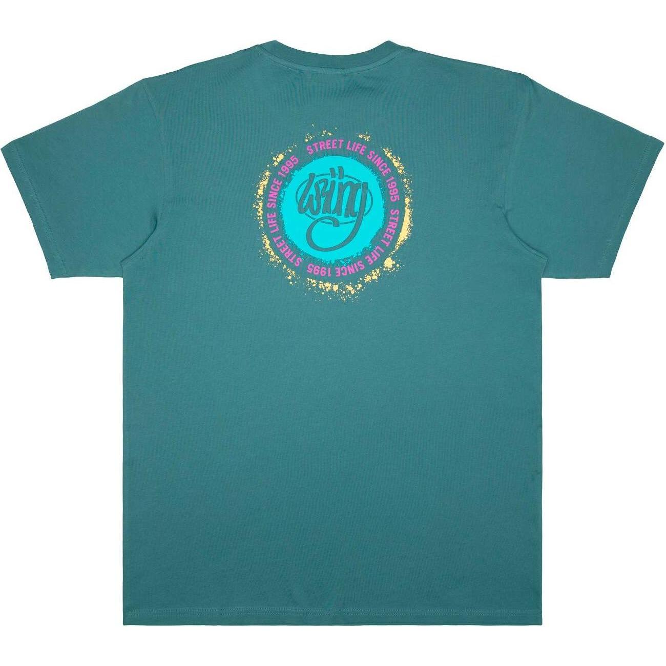 Wrung, Herren, Shirt, t-hirt, Blau, (S)