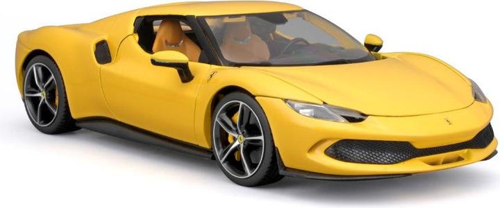 Produktbild Bburago Ferrari R&P 296 GTB 1/18 gelb