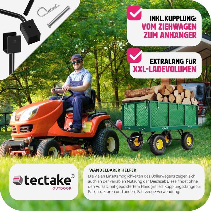 Produktbild tectake Bollerwagen