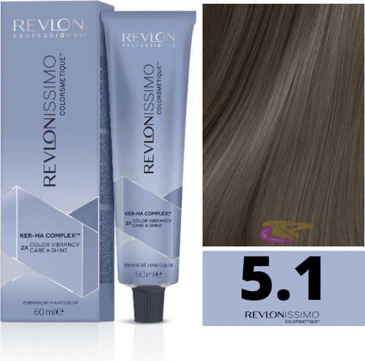 Actual product image Revlon Professional Colorsmetique 5.1 Light Brown Ash (Light brown ash)