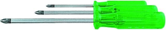 Immagine prodotto PB Swiss Tools Set di cacciaviti Pozidriv con impugnatura in plastica, 7 pezzi (Cacciavite a croce PZ)