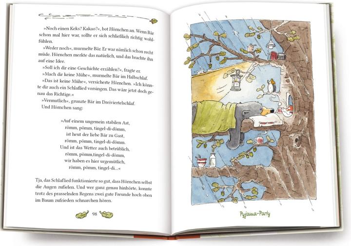 Produktbild Hörnchen & Bär. Haufenweise echt waldige Abenteuer (Deutsch, Andreas H. Schmachtl, 2021)