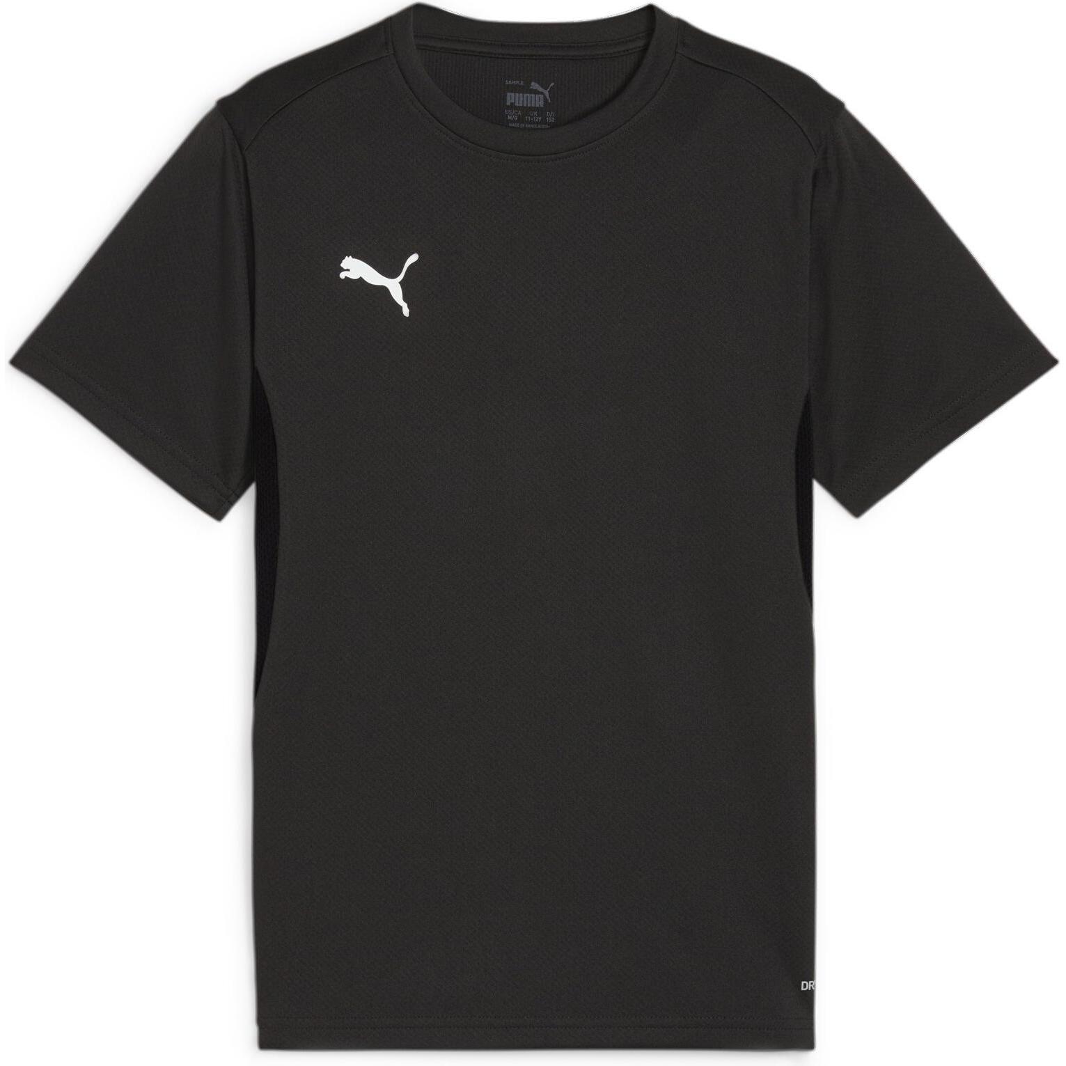 Puma, Jungen, Sportshirt, teamGOAL Jersey Jr (140), Schwarz, 140