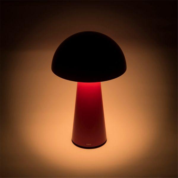 Image du produit Century LED Lampe de table COCO rouge 1,5W 2700K 100 lumens Dimm. IP44 (100 lm)