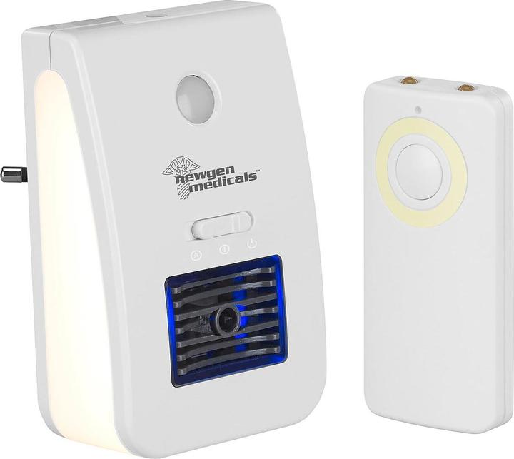 Actual product image Newgen medicals 2in1-Ionisator-Luftreiniger & Nachtlicht (20 m²)