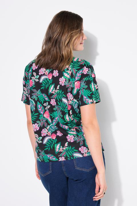 Immagine prodotto Studio Untold T-shirt dal taglio oversize con stampa con foglie (42, 44)