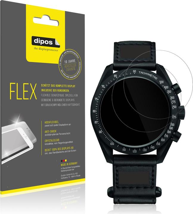 Immagine prodotto Dipos 3D Full-Cover Pellicola Protettiva (Omega x Swatch Speedmaster Moonswatch)